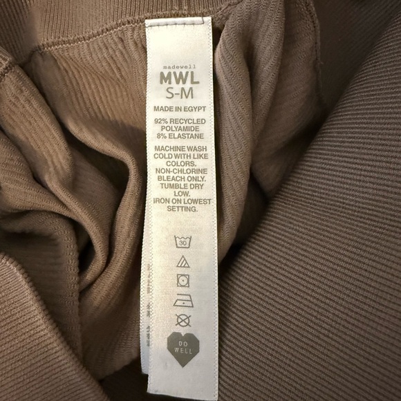 Madewell MWL Seamless 7/8 Leggings - Picture 4 of 5